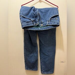 Vintage, good used condition, men’s LL bean, lined jeans, size 30